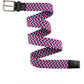 Pins and Aces Golf Braided Cabo Belt