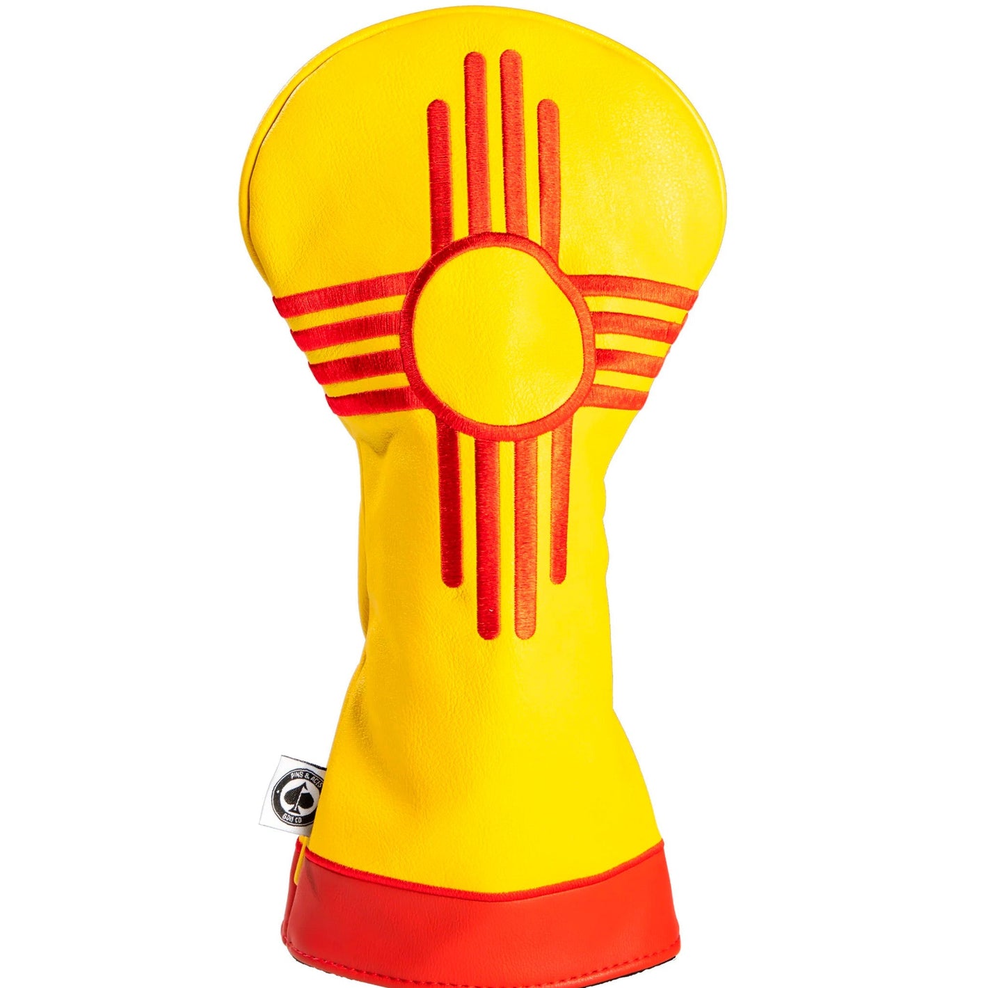 Pins And Aces Golf New Mexico State Flag - Driver Cover