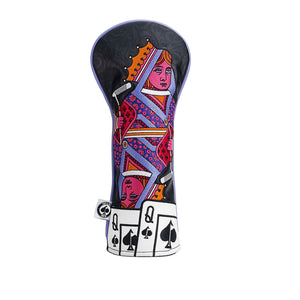 Pins And Aces Golf Queen of Spades - Fairway Cover