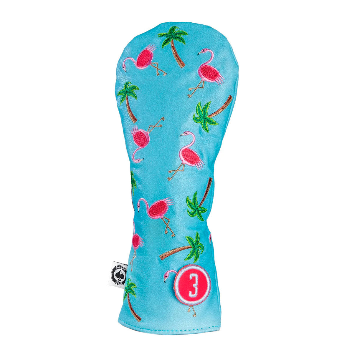Pins And Aces Golf Dancing Flamingos - Fairway Cover