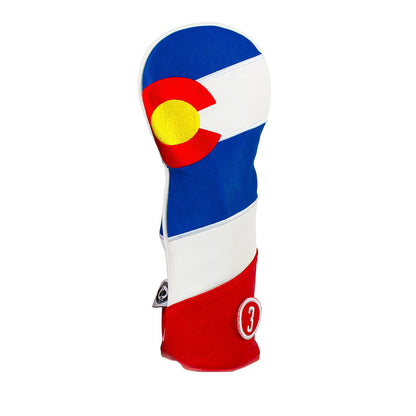 Pins And Aces Golf Colorado State Flag - Fairway Cover