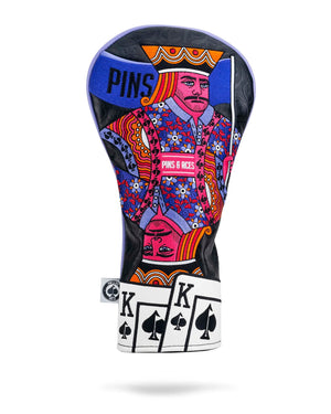 Pins And Aces Golf King of Spades - Driver Cover
