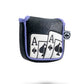 Pins And Aces Golf Ace of Spades - Mallet Putter Cover