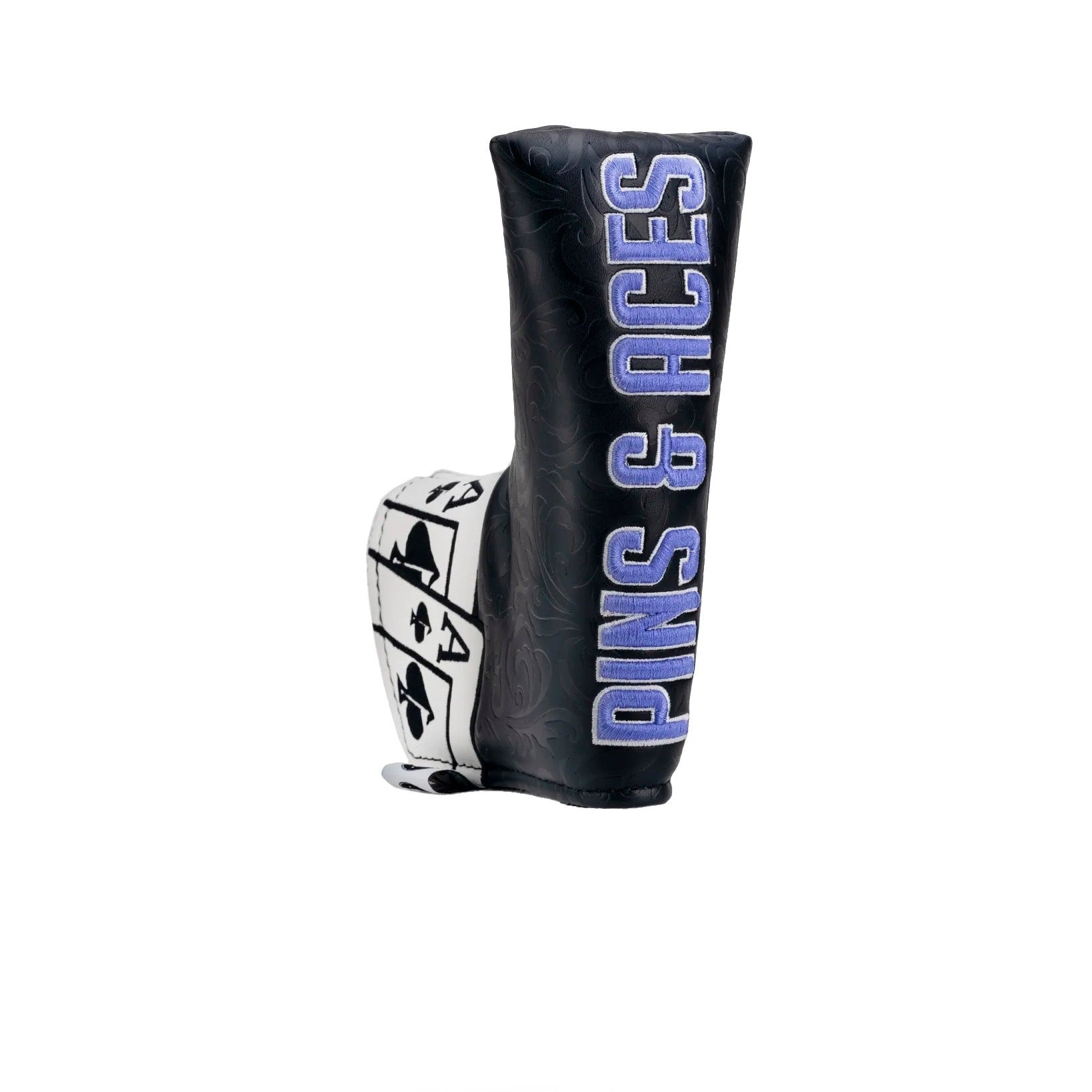 Pins and Aces Ace of Spades Blade Putter Cover