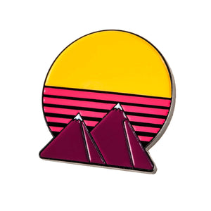 Pins And Aces Golf Colorado Sunset Ball Marker