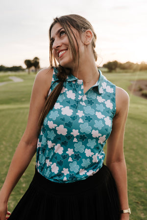 Shank It Golf Womens Azalea Polo