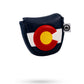 Pins And Aces Golf Colorado State Flag - Mallet Putter Cover