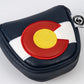 Pins And Aces Golf Colorado State Flag - Mallet Putter Cover
