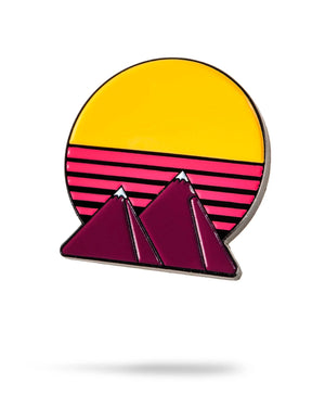 Pins And Aces Golf Colorado Sunset Ball Marker