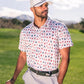Pins & Aces Men's AMERICAN TRADITIONAL Performance Polo