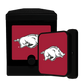 Desert Fox NCAA Phone Caddy and Wireless Speaker - Arkansas