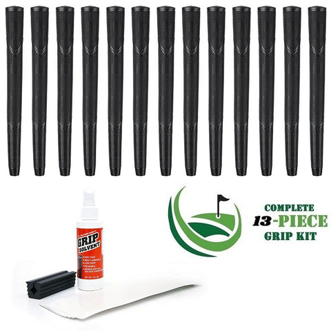 Karma Arthritic  (+3/32”) - 13 piece Golf Grip Kit (with tape, solvent, vise clamp)