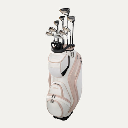 Wilson Women's Aurora Complete Set With Cart Bag