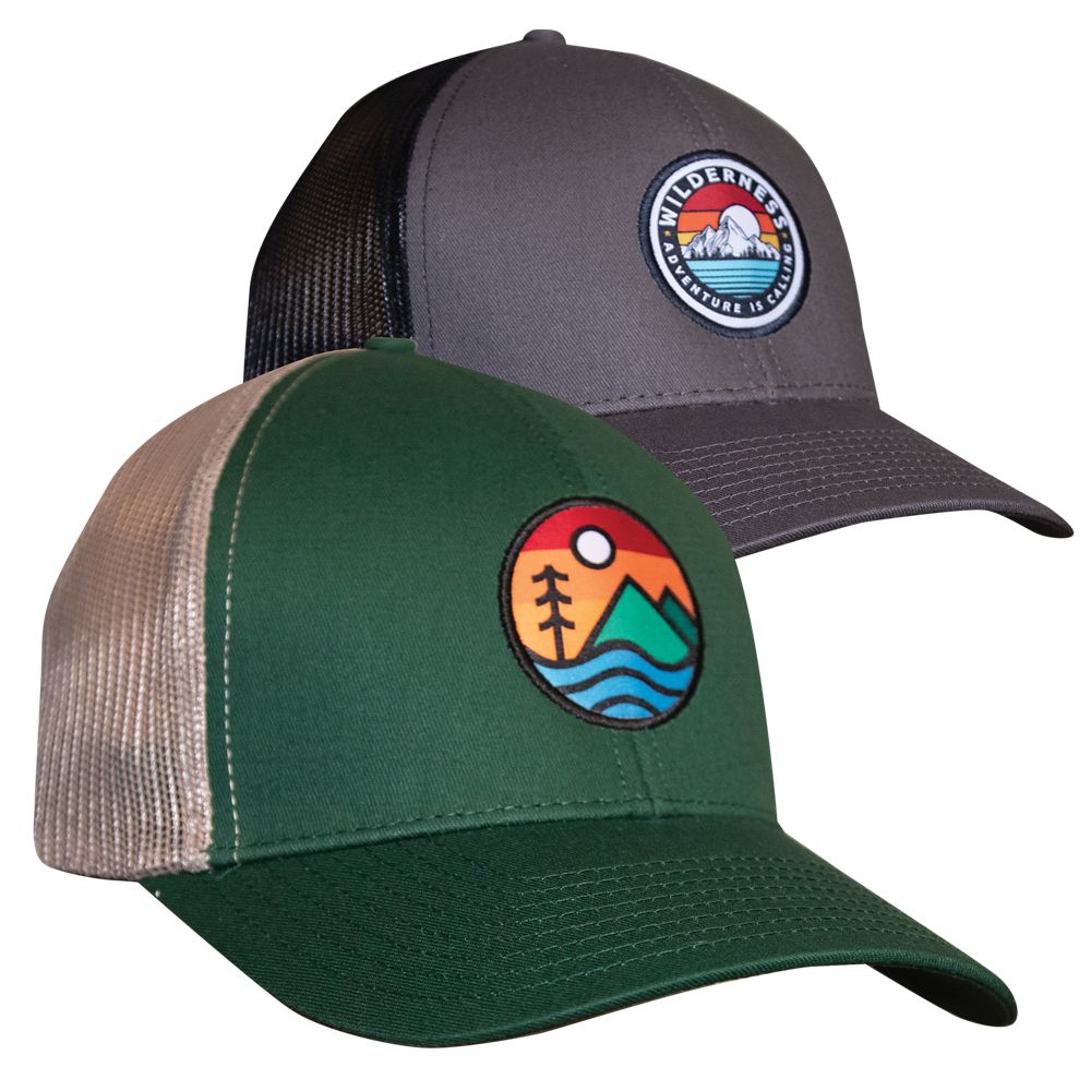 Haines Outdoors Structured Cotton Trucker Caps