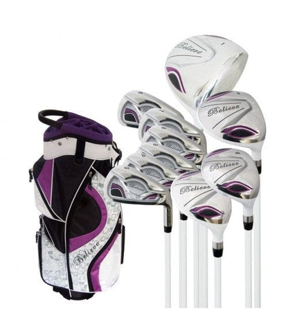 Founders Club Believe Complete Ladies Golf Set Right Handed PURPLE
