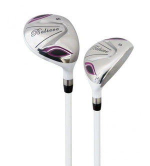 Founders Club Believe Complete Ladies Golf Set Right Handed PURPLE (Petite -1")