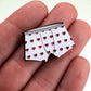 Pins And Aces Golf Heart Boxers Ball Marker