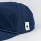 Pins And Aces Golf Heritage Rope Hat - Navy