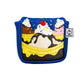 Pins And Aces Golf Banana Split - Mallet Putter Cover