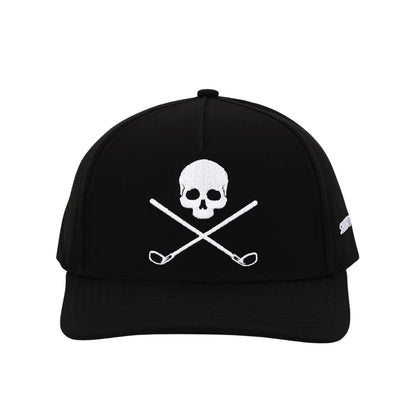 Shank It Golf Skull And Crossbones Golf Hat