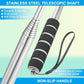 Golf Ball Retriever Telescopic Head Ball Grabber with Lanyard Pocket Size