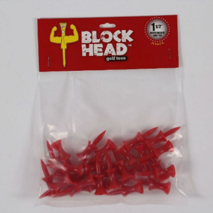 Block Head Plastic Step Golf Tees