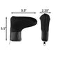 Sahara Mesh Blade Putter Headcover With Zipper