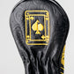 Pins And Aces Golf Black/Gold Jack of Spades - Hybrid Cover