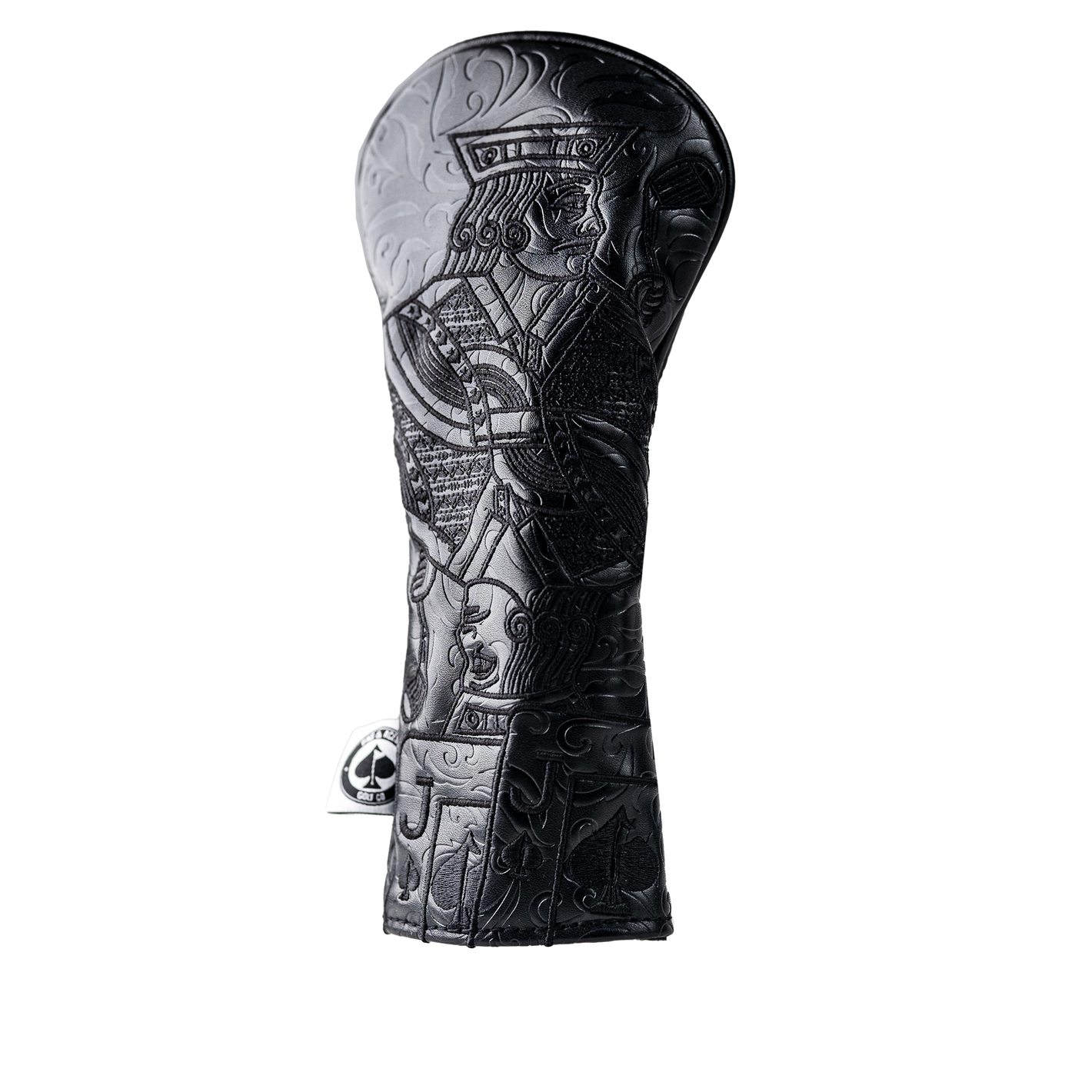 Pins And Aces Golf Blackout Jack of Spades - Hybrid Cover
