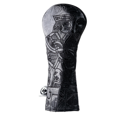 Pins And Aces Golf Blackout Jack of Spades - Hybrid Cover
