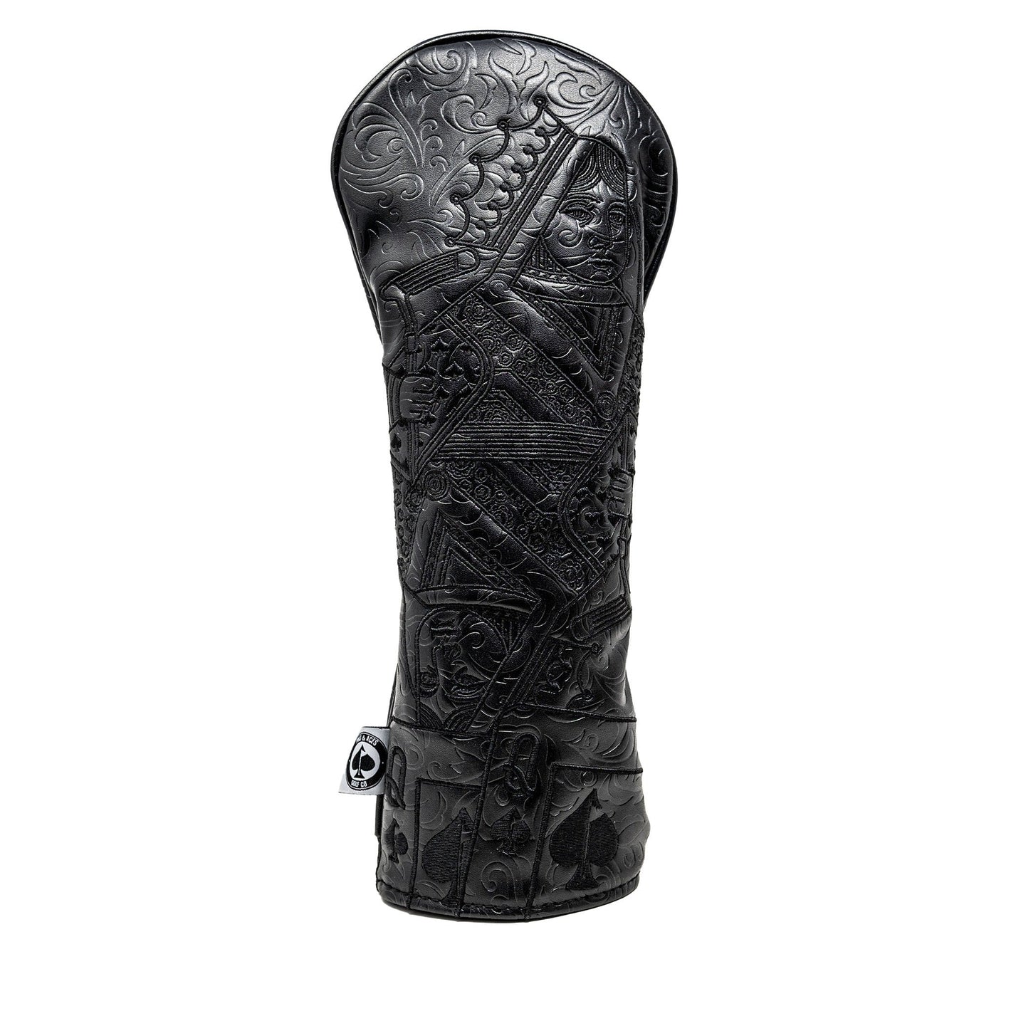 Pins And Aces Golf Blackout Queen of Spades - Fairway Cover