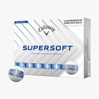 Callaway Supersoft Distressed Stripe Golf Balls