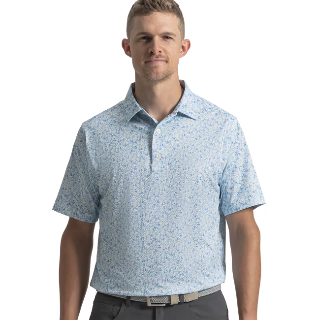 Footjoy Meadow Lisle Mens Polo Golf Shirt