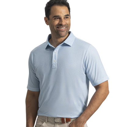 Footjoy Nautical Flag Lisle Mens Polo Golf Shirt