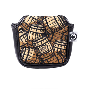 Pins And Aces Golf Bourbon Barrel Mallet Cover