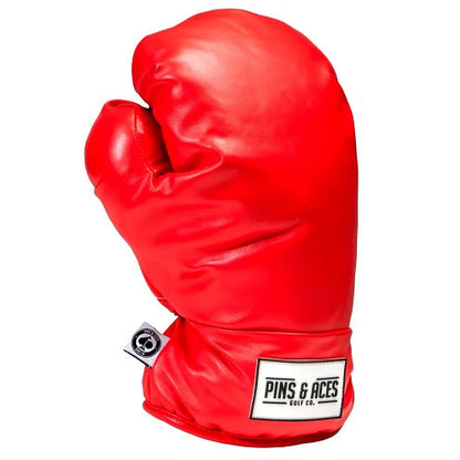 Pins & Aces Boxing Glove Red Driver Head Cover