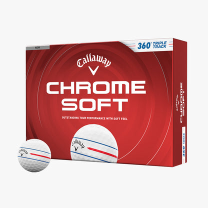 Callaway Chrome Soft 360 Triple Track Golf Balls