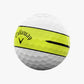 Callaway Chrome Soft 360 Yellow Stripe Golf Balls