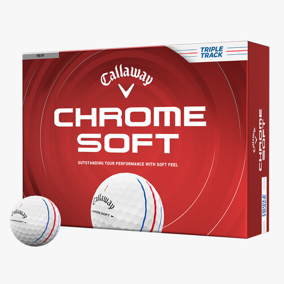 Callaway Chrome Soft Triple Track Golf Balls