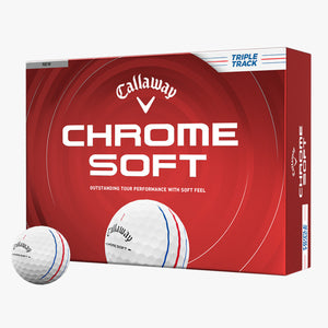 Callaway Chrome Soft Triple Track Golf Balls