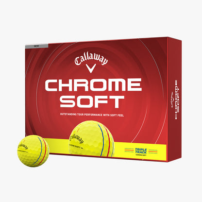 Callaway Chrome Soft Triple Track Golf Balls