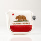 Pins And Aces Golf California State Flag - Mallet Putter Cover