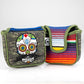 Pins And Aces Golf Mustache Sugar Skull - Mallet Putter Cover Green Camo