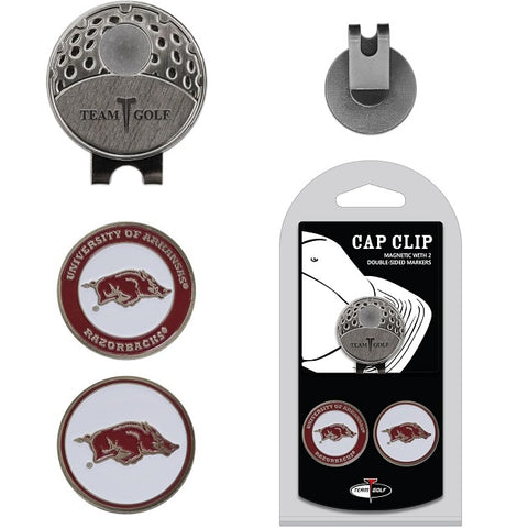 Team Golf Hat Clips with Ball Markers - NCAA Collegiate