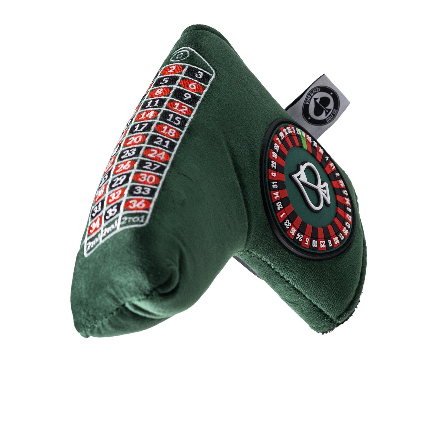 Pins And Aces Golf Roulette - Blade Putter Cover