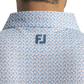 Footjoy Floral Mark Lisle Mens Polo Golf Shirt