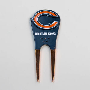 Team Golf NFL Die Cut Divot Tool With 2 Ball Markers