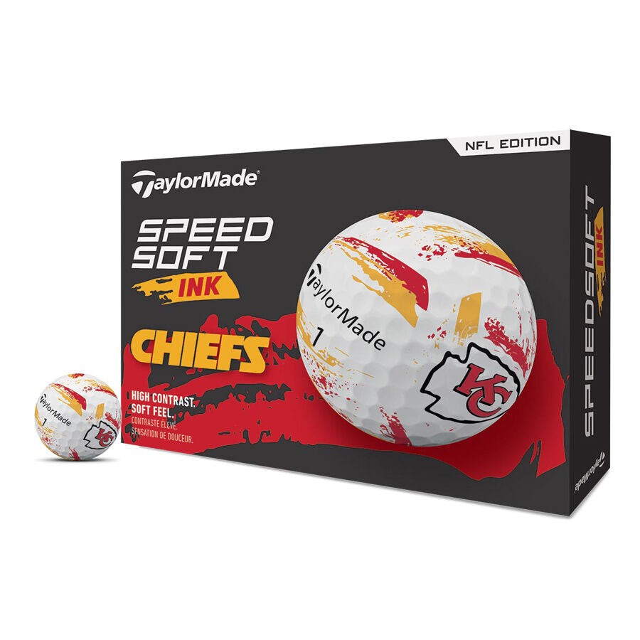Taylormade SpeedSoft Ink NFL Licensed Golf Balls