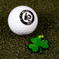 Pins And Aces Golf Shamrock Ball Marker