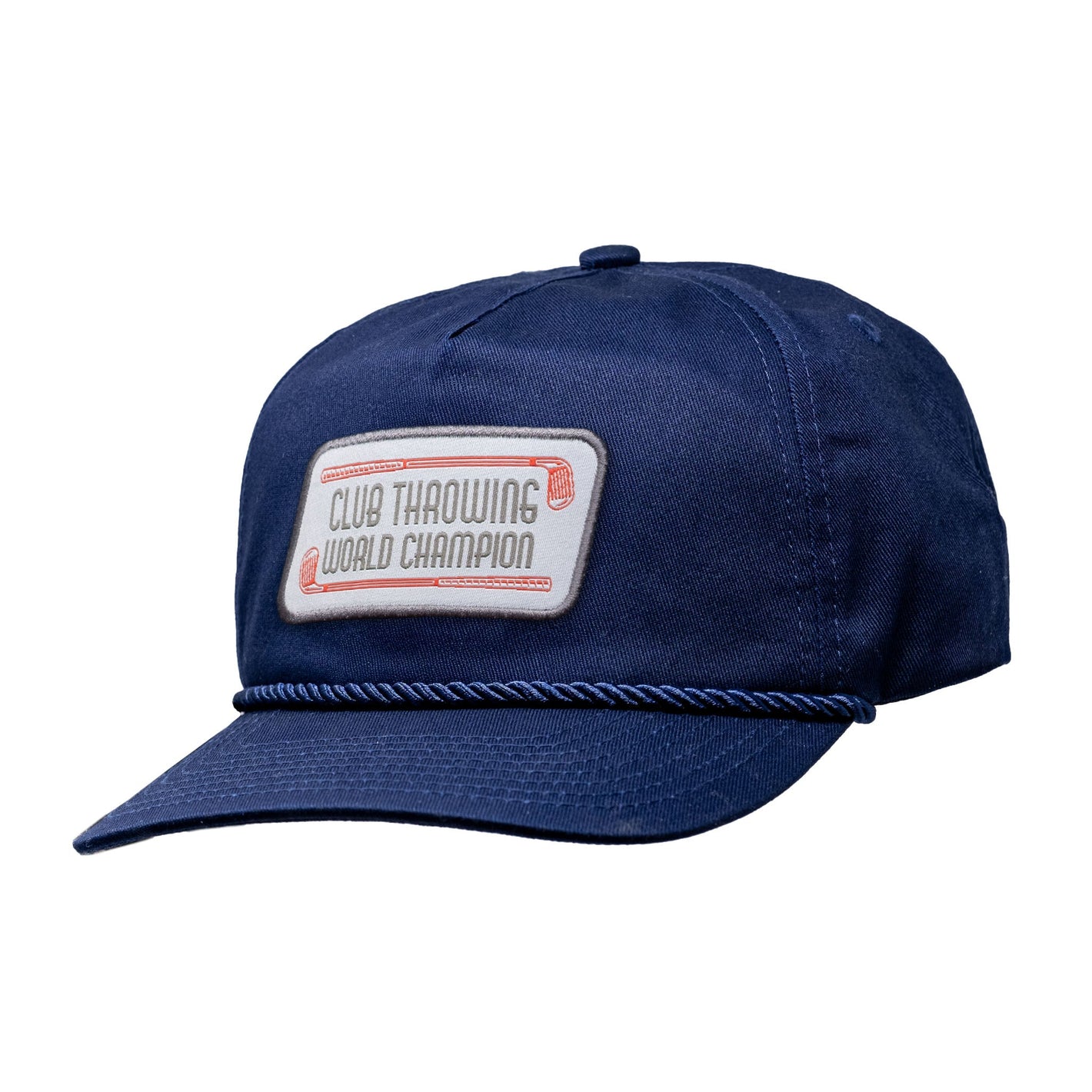 Pins And Aces Golf Heritage Rope Hat - CTWC - Navy